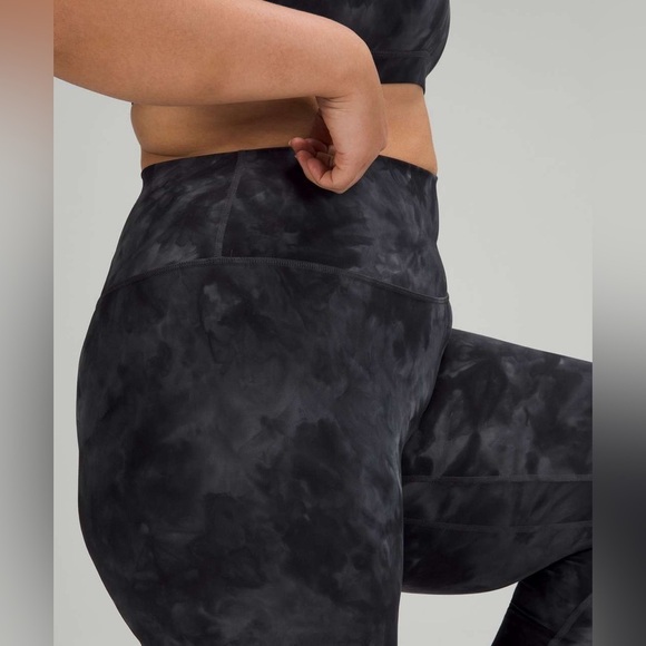 Lululemon Align High-Rise Pant 28" Diamond Dye Pitch Grey Graphite 10 - Picture 2 of 11